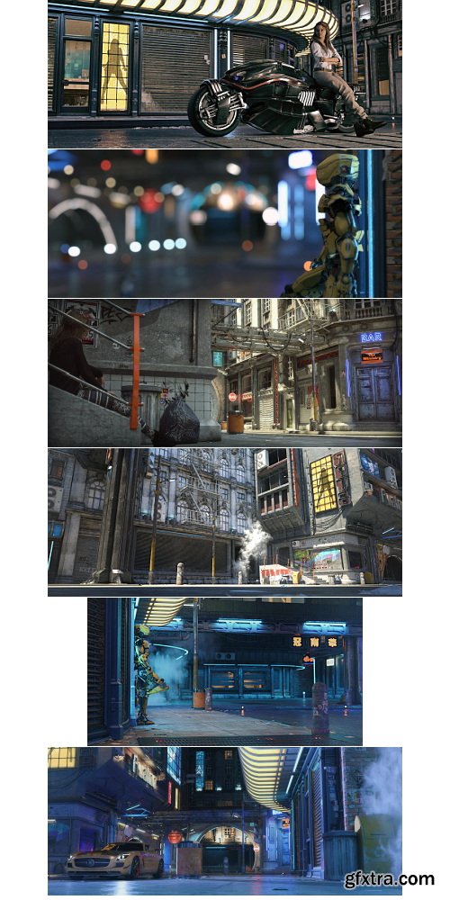 Daz3d - Urban Future 5