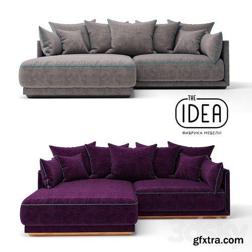 3dsky Pro - Modulnyy sofa Soho The IDEA