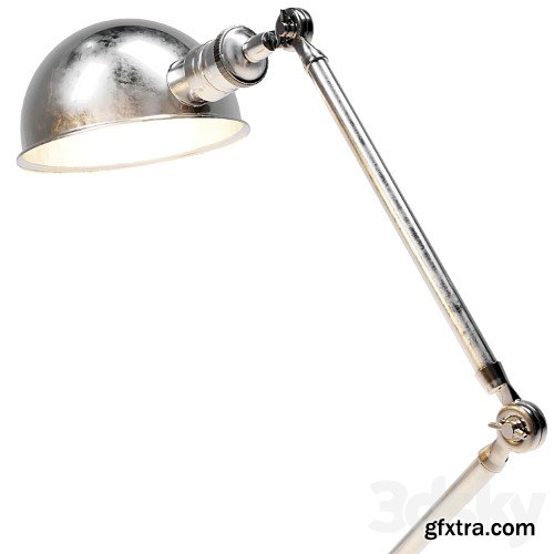 3dsky Pro - Eichholtz 101403 Desk Lamp Soho antique brass finish
