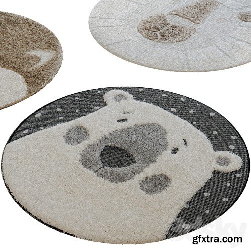 3dsky Pro - Set of children\'s carpets Benuta