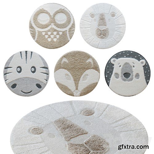 3dsky Pro - Set of children\'s carpets Benuta