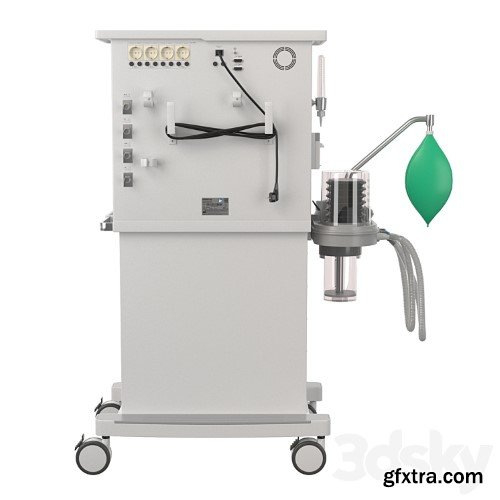 3dsky Pro - Anesthesia-respiratory apparatus WATO EX35