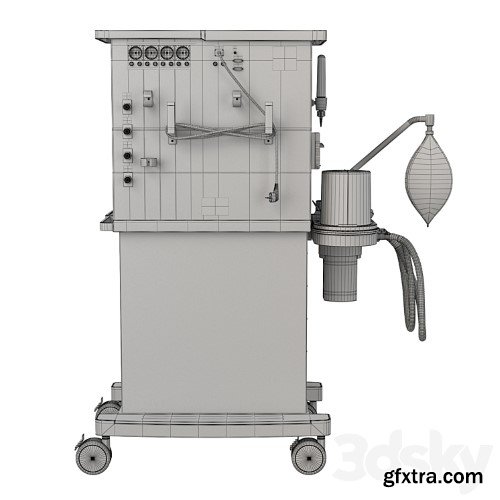 3dsky Pro - Anesthesia-respiratory apparatus WATO EX35