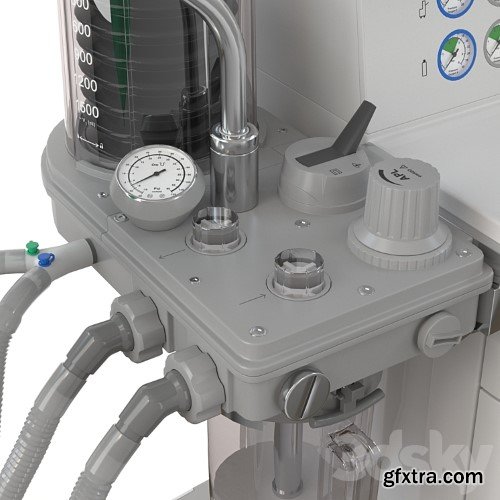 3dsky Pro - Anesthesia-respiratory apparatus WATO EX35