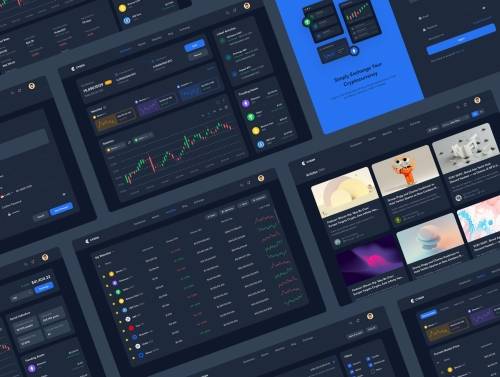 'Cygen - Crypto Exchange Dashboard UI Kit'