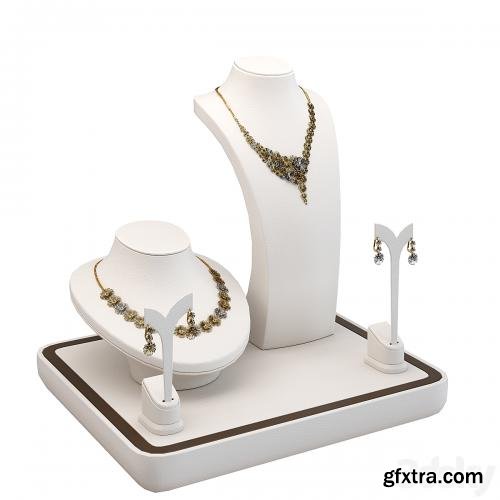 3dsky Pro - Jewelry showcase for a store 2. Jewelry stand. Display