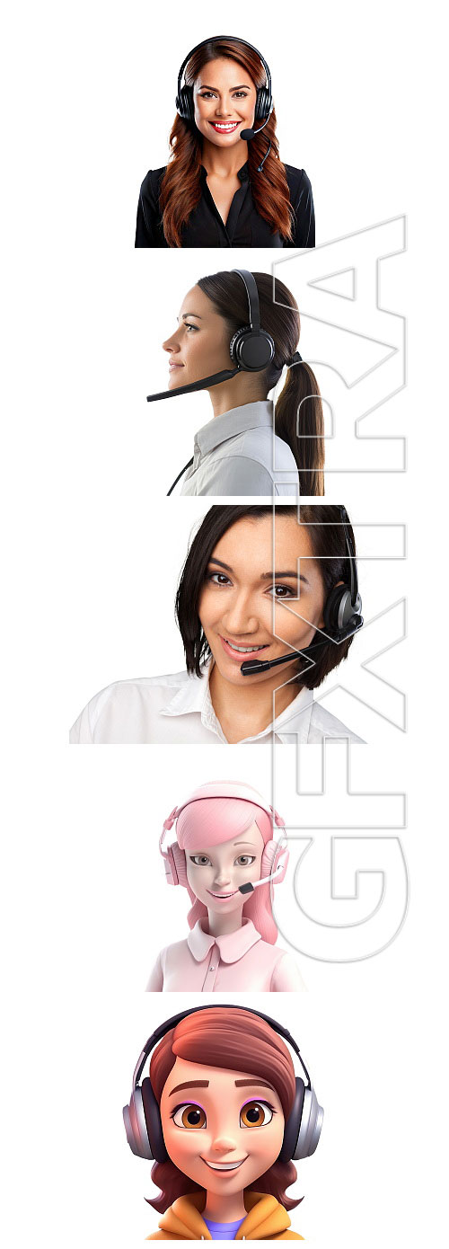 Call Center Employee 44 PNG