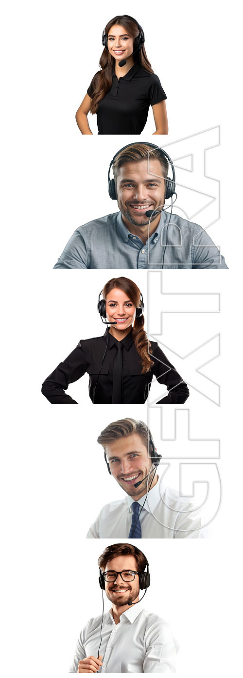 Call Center Employee 44 PNG