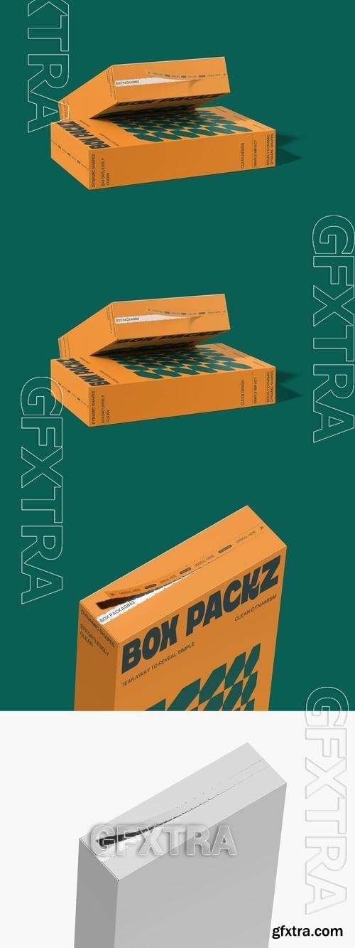 Rectangle Box Mockup NXY4XSP