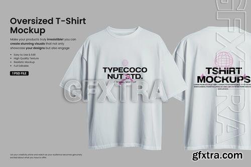 Oversized T-Shirt Mockup CGNVKP3 Oversized T-Shirt Mockup CGNVKP3