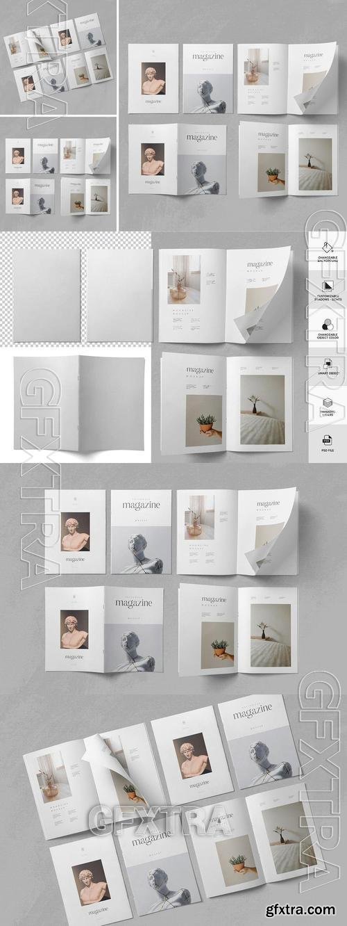 Magazine Mockup F3DM9RT Magazine Mockup F3DM9RT