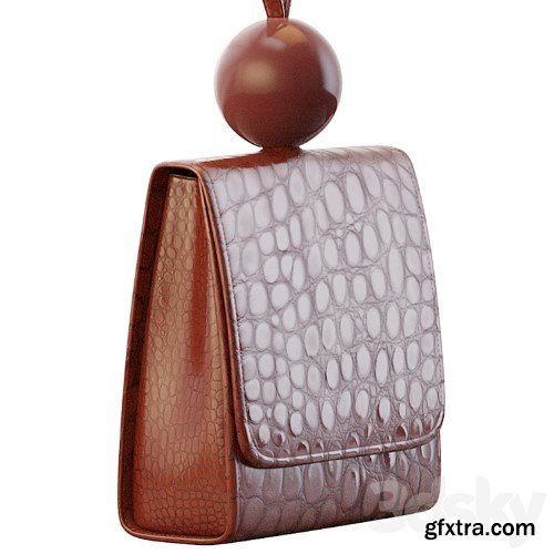 3dsky Pro - Bag Ball croc-effect leather tote