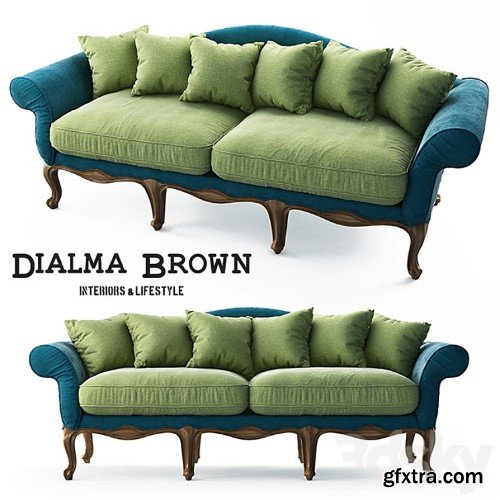 3dsky Pro - Dialma Brown Sofa DB005285