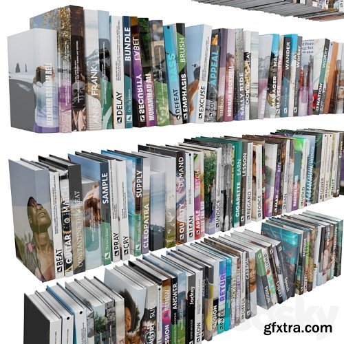 3dsky Pro - Books (150 pieces) 1-2-2