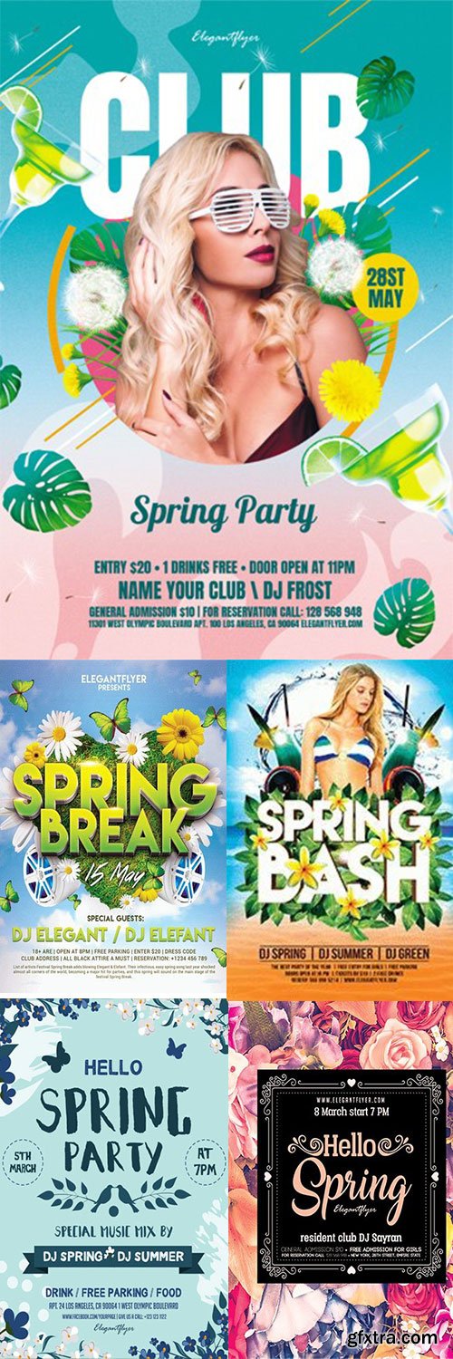 Welcome Spring Flyer Bundle #1