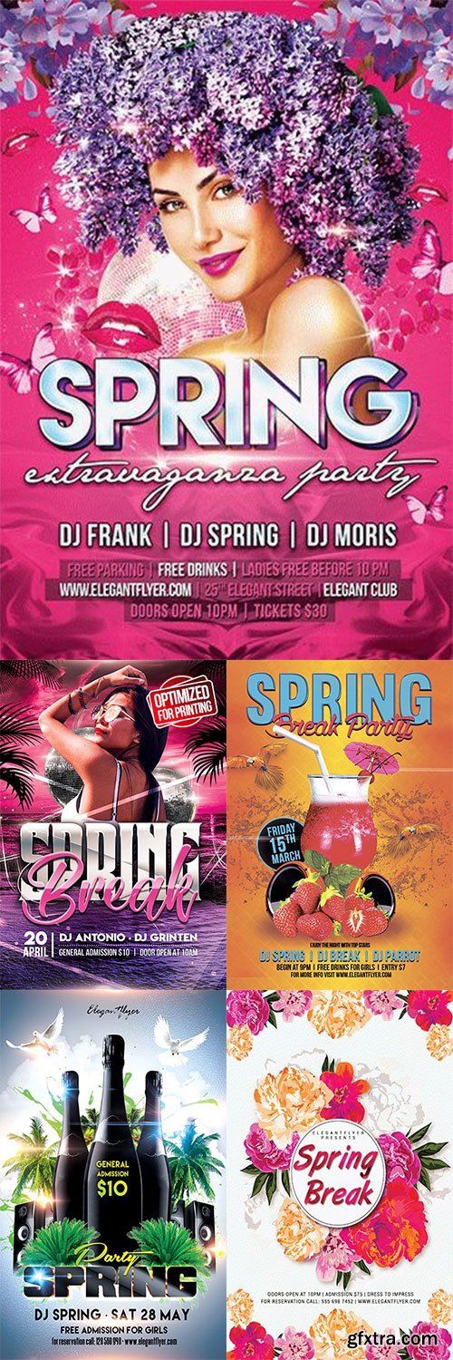 Welcome Spring Flyer Bundle #2