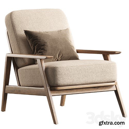 3dsky Pro - Vintage chair Linna