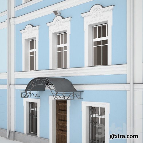 3dsky Pro - The building of Moscow Street. Big Glade, 2 / 10s7