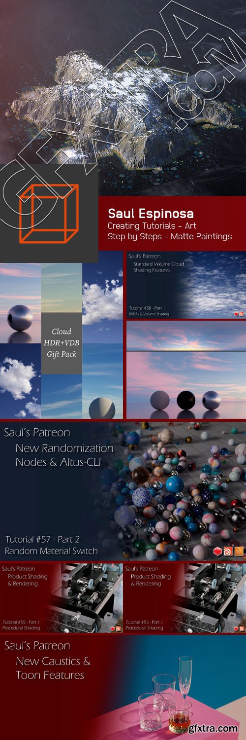 Patreon - theartofsaul - Saul Espinosa - All Tutorial and Project Files