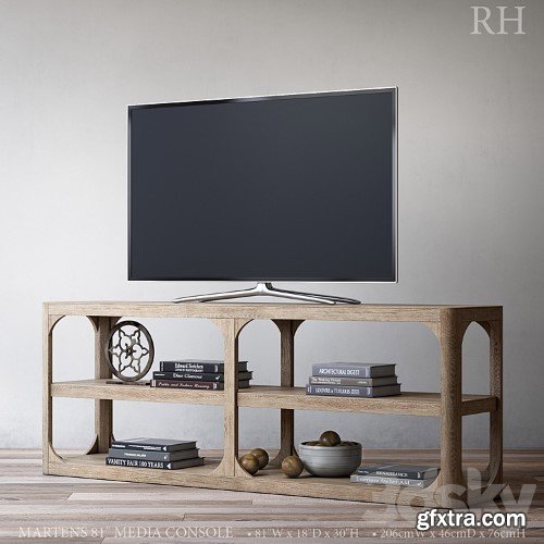 3dsky Pro - MARTENS 81in MEDIA CONSOLE