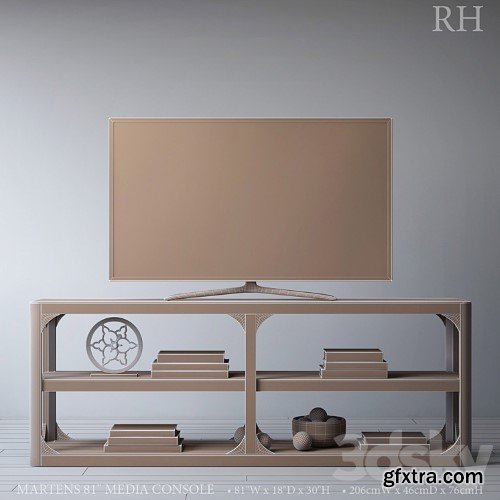 3dsky Pro - MARTENS 81in MEDIA CONSOLE