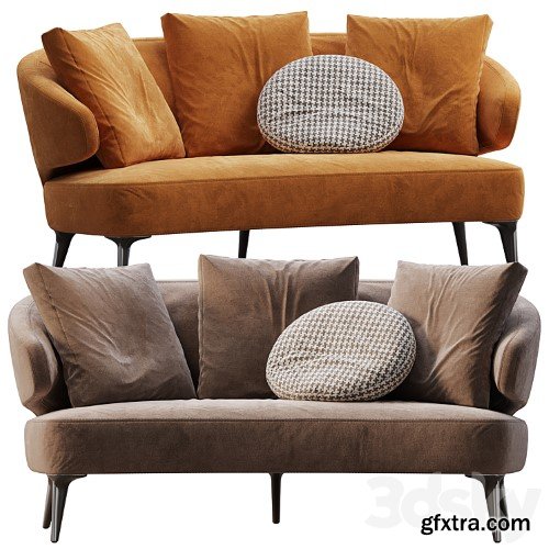 3dsky Pro - ASTON SOFA BY MINOTTI