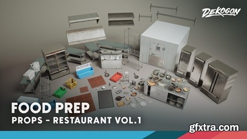 Fab - Restaurant VOL.1 - Food Prep (Nanite and Low Poly)