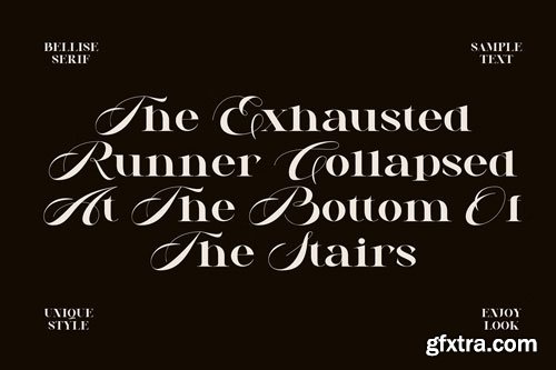 CreativeMarket - Bellise - Combination Serif