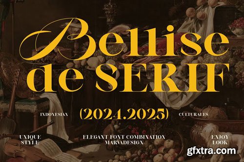 CreativeMarket - Bellise - Combination Serif