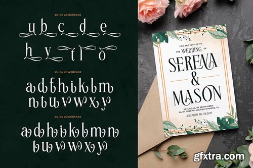 CreativeMarket - Brosena Typeface