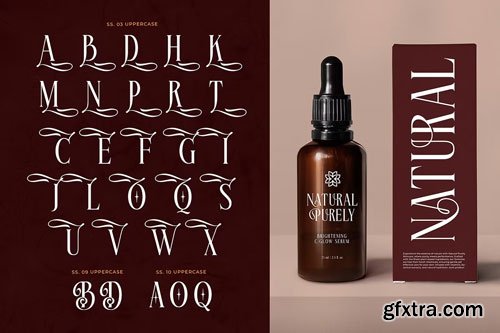 CreativeMarket - Brosena Typeface