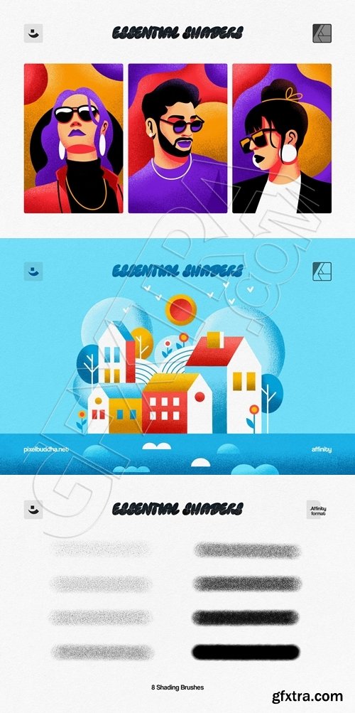 Artstation - Essential Shading Affinity Brushes Artstation - Essential Shading Affinity Brushes