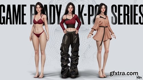Artstation - K-POP SERIES: Lola - Game Ready