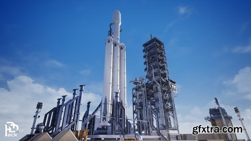 Fab - Rocket Launch Pad & Interior / Modular Environment