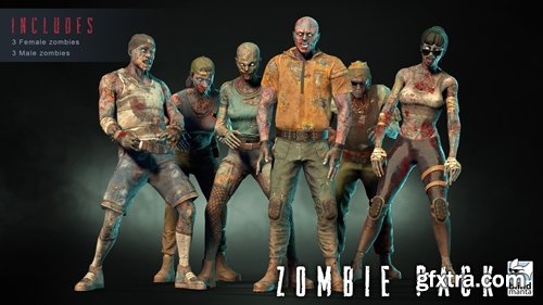 Fab - Zombies Pack 01 v4.18+