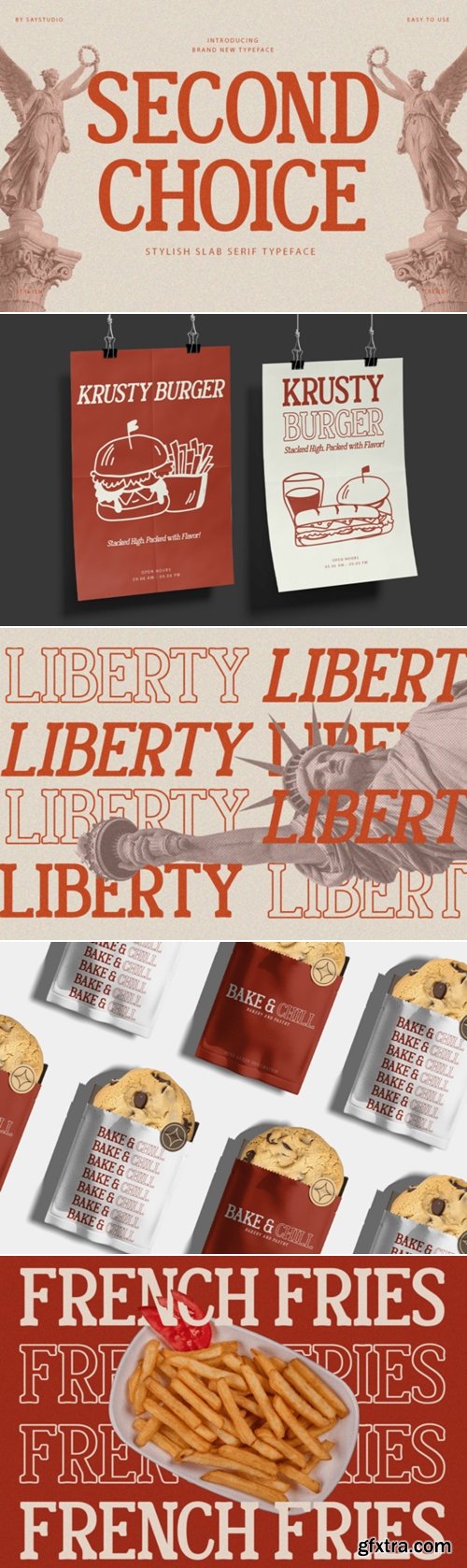 CreativeMarket - Second Choice - Stylish Slab Font