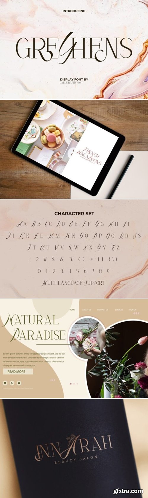 Greyhens Font