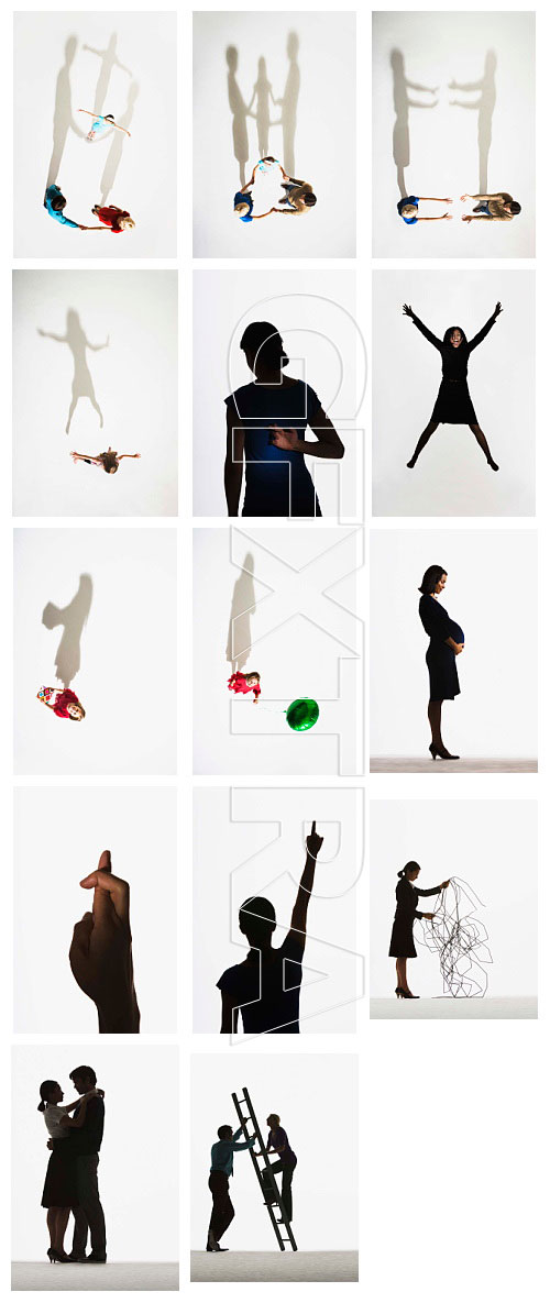 Concepts in Silhouette 100xJPG by OJO Images OJ044