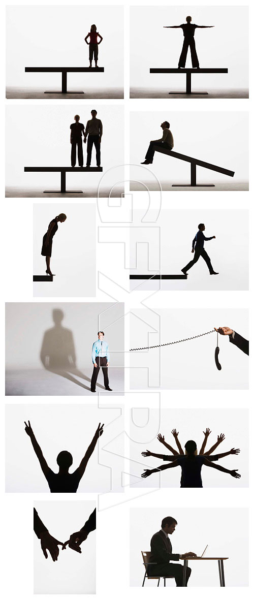 Concepts in Silhouette 100xJPG by OJO Images OJ044