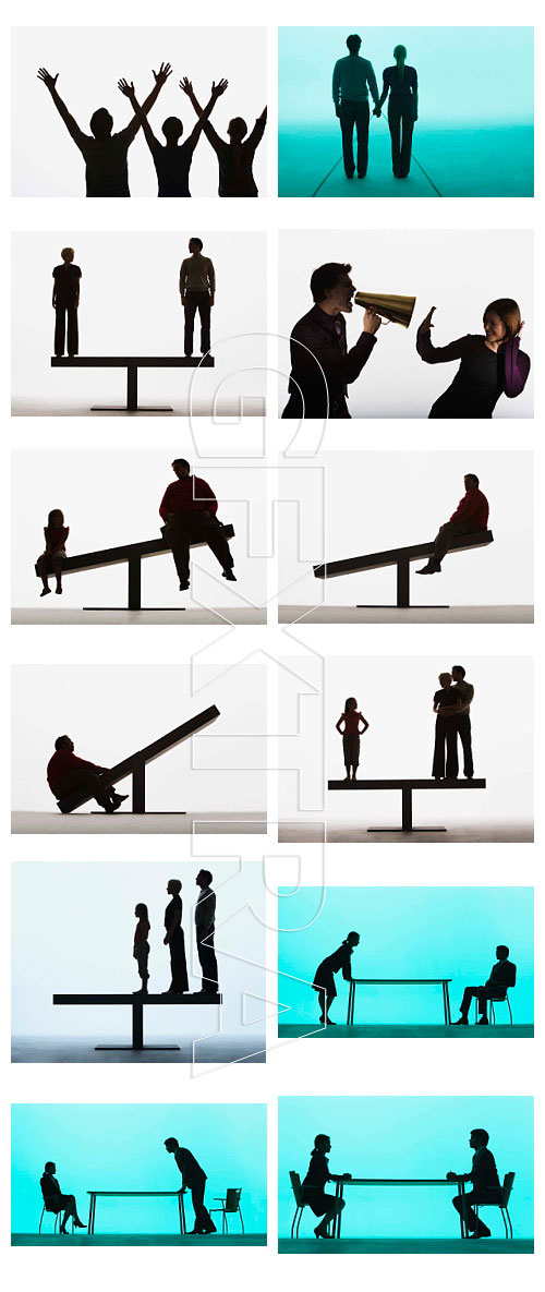 Concepts in Silhouette 100xJPG by OJO Images OJ044