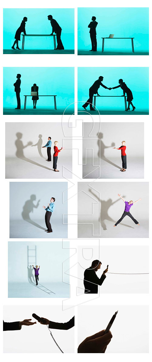 Concepts in Silhouette 100xJPG by OJO Images OJ044