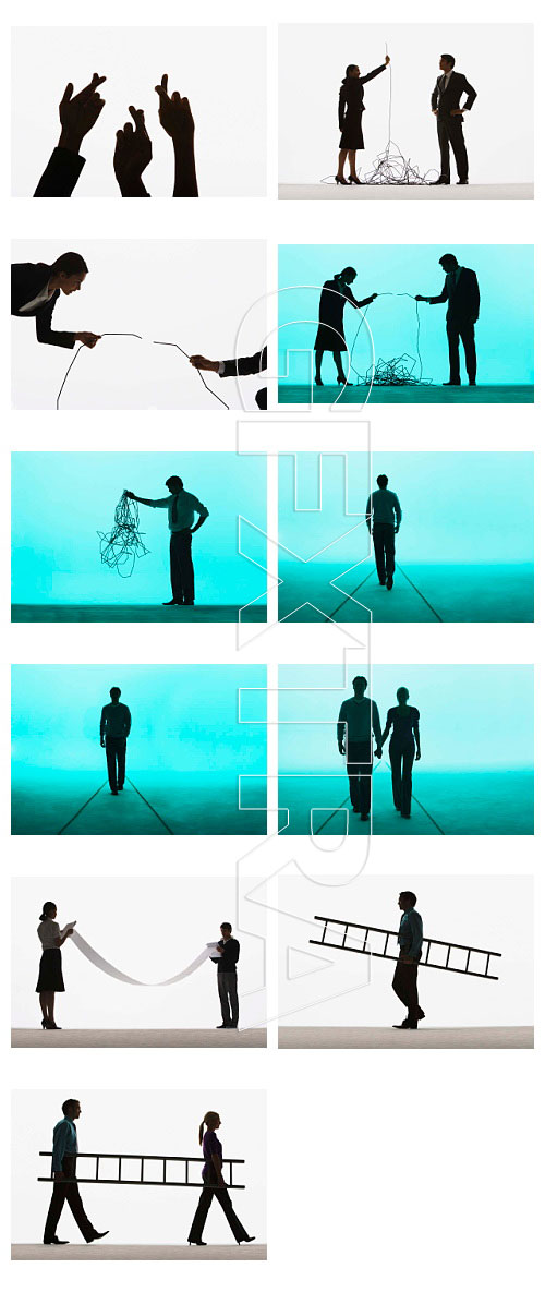 Concepts in Silhouette 100xJPG by OJO Images OJ044