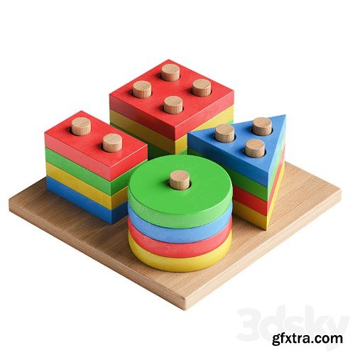 3dsky Pro - Geometric Montessori toys