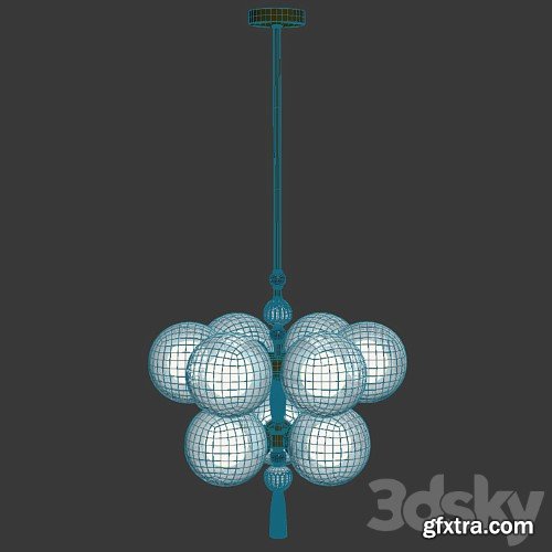 3dsky Pro - Hanging chandelier Odeon Light Exclusive Palle 5405/9