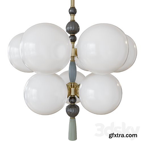3dsky Pro - Hanging chandelier Odeon Light Exclusive Palle 5405/9