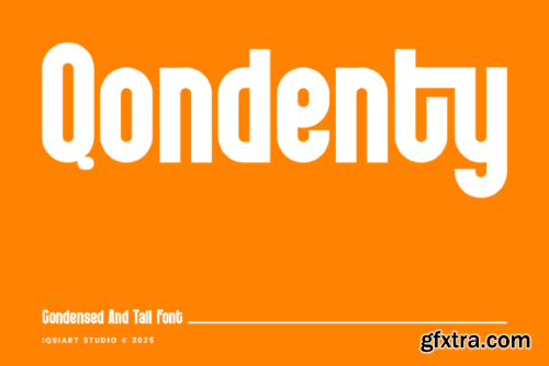 Qondenty Font