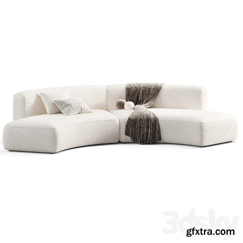 3dsky Pro - Cozy Curve Modular Sofa by MDF Italia