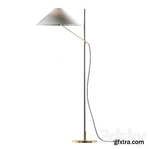 3dsky Pro - West Elm Devon Floor Lamp