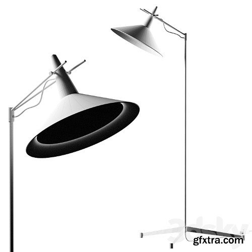 3dsky Pro - West Elm Devon Floor Lamp