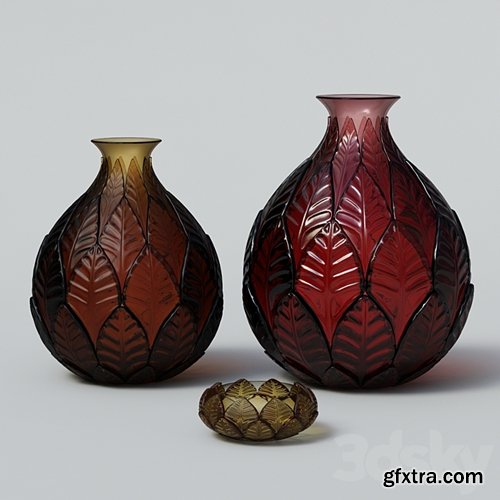 3dsky Pro - Decorative vases "Autumn Motives"